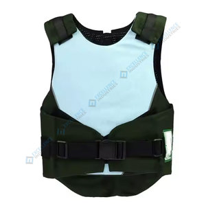 Veste d'équitation de protection avec maille respirante et fermeture sécurisée pour le confort de la sécurité du cavalier - Product Image 1