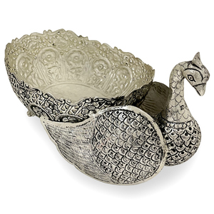 Hàng Mới Về Trang Trí Nhà Cửa Hai Ria Mép Thiết Kế Con Công Có Cánh Dân Tộc Urli Bằng Đồng Để Tặng Bát Thủ Công Đẹp - Product Image 4