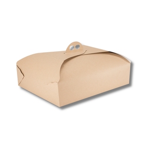 Fabriqué en Italie Boîte à gâteaux personnalisable en carton rectangulaire jetable de luxe écologique, différentes tailles, différentes couleurs - Product Image 1