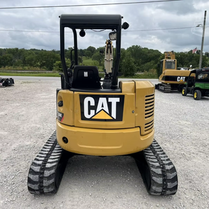 CAT 304E CR Mini (hasta 12.000 lbs) Excavadoras Mini azada Excavadora, Pulgar hidráulico de fábrica, motor diesel de gato de cabina abierta de fábrica - Product Image 4