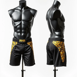 Customized HD Print Sublimated MMA Fight <b>Shorts</b> With Stretch Feature No Gi Jiu Jitsu Kimono for <b>Combat</b> Use - Product Image 6