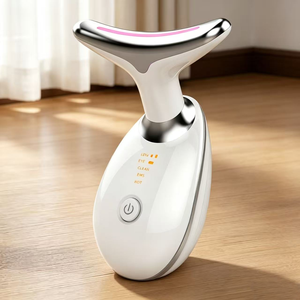 Masseur facial à <span class=keywords><strong>micro</strong></span>-<span class=keywords><strong>courant</strong></span> professionnel pour usage domestique, pour les rides du cou, appareil de raffermissement et de lifting de la peau pour le visage et le cou - Product Image 5