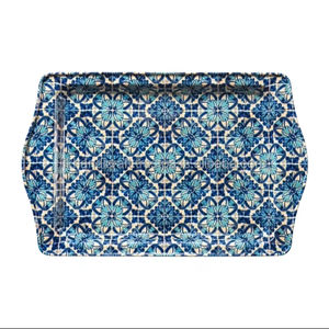 Plateau en acier inoxydable design Mandela moderne et personnalisable de grande taille Plateau de service durable pour usage quotidien Étiquetage privé - Product Image 1