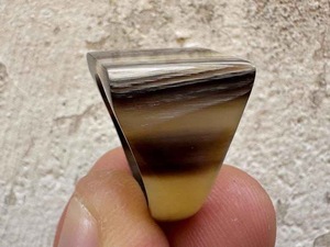 Buffalo Horn Ring Polished Party Ware Jewelry for Wedding Anniversary Hot Sale Color Natural Horn - Product Image 2