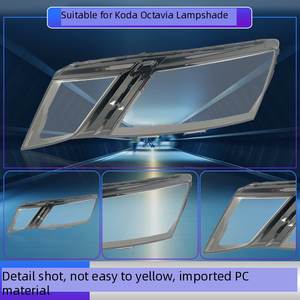 Cubierta de Lente de Faro Delantero para <span class=keywords><strong>Skoda</strong></span> Octavia 2018-2022, Carcasa de Faro Delantero Transparente para Piezas de Carcasa de Faro LED, <span class=keywords><strong>Precio</strong></span> de Fábrica - Product Image 4