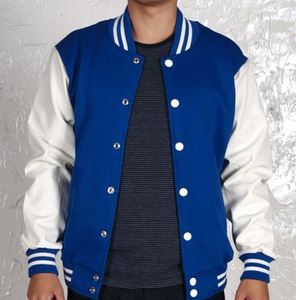 Chaqueta de Béisbol Personalizada 100% Lana y Cuero, Bordado Chenille, Invierno, Universitaria, Estilo Letterman, Parche, Patrón 3D, para Hombre - Product Image 2