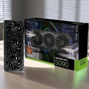Nouvelle arrivée pas cher Rtx 5090 32 Go Gddr7 512 bits 28Gbps Pc Gaming GPU carte graphique avec Rgb Pcle 5.0 pour deepseek AI 3D Rendering - Product Image 2