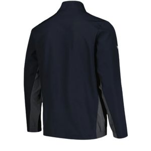 Veste Softshell pour homme en gros-Personnalisable Extérieur Coupe-vent Imperméable Fermeture à glissière Col roulé 100% Polyester - Product Image 6