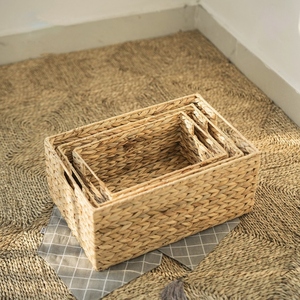 High Quality Handwoven <b>Rattan</b> <b>Storage</b> <b>Baskets</b> Durable Eco-Friendly Organizer with Natural Design Made in Vietnam - Product Image 4