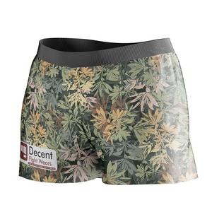 Vêtements de sport décontractés pour hommes Shorts respirants à fleurs en soie imprimée Tissage tissé taille moyenne - Product Image 2