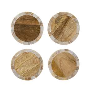 Handcrafted Decorative Mop Coasters Designed For Long Lasting Durability And Elegant Home Dining <b>Table</b> Presentation - Product Image 4