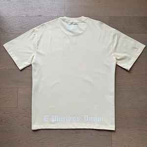 T-shirt personnalisé à manches courtes de 250 grammes imprimé T-shirt d'été à manches courtes pour hommes Street Loose Vintage Silk Print Graphic T-shirt - Product Image 2