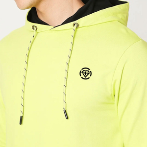Meilleur 100% sweat à capuche en molleton de coton pour hommes conception unie personnalisée avec fermeture éclair saison d'hiver imprimer des prix bon marché Offre Spéciale au Pakistan - Product Image 6