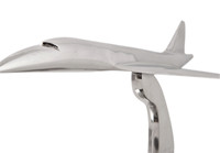 Modèle d'avion de bureau Concorde en aluminium, British Airways & Air France/laçage antique en laiton, décoration d'avion de table Concorde