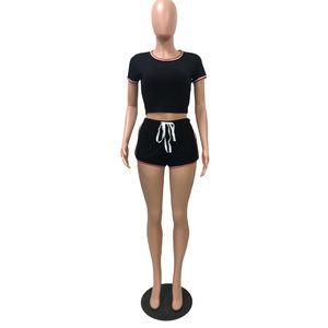 Ensemble short décontracté 2 pièces tenues d'été vierges pour femmes deux ensembles personnalisés pour femmes 2026 - Product Image 4