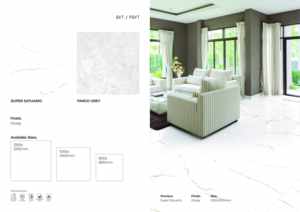 Dalles de sol et de mur en porcelaine brillante 1200x1200 Espaces de vie de luxe - Product Image 3