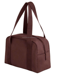 Bolsa de Gimnasio de Poliéster con Diseño Sólido y Cierre de Cremallera, Color/Logotipo Personalizado, Gran Capacidad, Bolsa Deportiva para Exteriores - Product Image 2