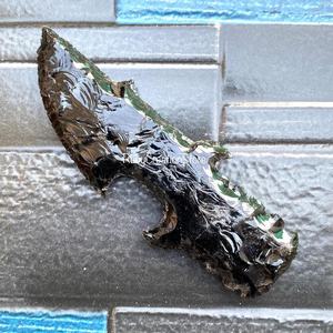 Collection de couteaux en obsidienne noire de haute qualité, lames sculptées à la main, collectionneurs et présentation rituelle, décoration en pierres précieuses - Product Image 6