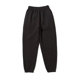 Pantalons de jogging décontractés en velours côtelé pour hommes, fabriqués au Pakistan, avec logo personnalisé imprimé, couleur unie, faible MOQ, haute qualité, cordon de serrage - Product Image 5