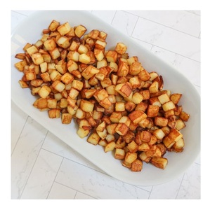 Pommes de terre coupées biologiques 20x20mm surgelées BQF Grade A 20kg Vente en gros - Product Image 1