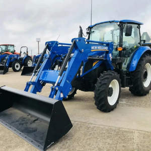 รถแทรกเตอร์ฟาร์ม4WD ฮอลแลนด์ T1104 110HP เครื่องปรับอากาศของแท้ชิ้นส่วนหลักที่ใช้ - Product Image 5