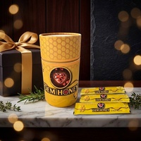 Vente en gros de packs de miel pour lune de miel, boîtes de présentation de luxe avec des extraits de plantes et d'herbes Power Vip, marque privée disponible
