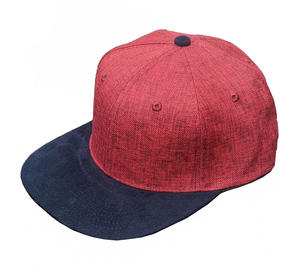 Productos al por mayor Snapback Cap Flat Brim Plain 6 paneles Mix Color Hombres Mujeres Snapback Cap Sombreros Sin logotipo Sombrero Snapback personalizado en blanco - Product Image 2