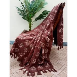 Manta de algodón de lujo con estampado de bloques a mano, tela TNT para decoración del hogar, sala de estar manta para, producto al por mayor - Product Image 1