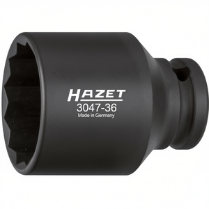 Hazet 12-Point Square Impact <b>Socket</b> 1/2''-High Quality Product - Product Image 2