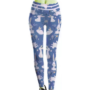 Leggings de yoga pour femmes en spandex/polyester de qualité supérieure, respirants, légers, couleur et taille personnalisées, vente en gros - Product Image 5