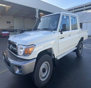 Toyota Land Cruiser R79 Double Cabine 4x4 4.2L Diesel 5 Vitesses Boîte Manuelle Sièges en Cuir Caméra Arrière Occasion Conduite à Gauche - Product Image 1