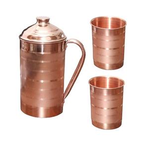 Jarra de agua de cobre puro, jarra de agua de mesa de cocina, estilos de Venta caliente, olla de agua - Product Image 1