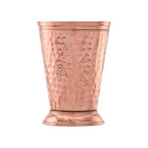 Vaso de cristal metálico y cobre martillado al por mayor para boda, fiesta, restaurante, Hotel, uso doméstico, logotipo personalizado disponible - Product Image 6