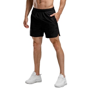 Vente en gros de Shorts de Fitness athlétiques pour hommes, pantalons en coton pour l'entraînement et la course à pied, Logo personnalisé, Sweat, meilleur produit - Product Image 4