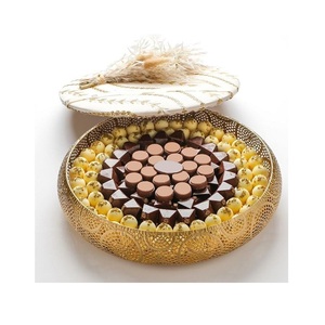 Cuenco de Chocolate Martillado de Latón con Calidad Premium para Servir Chocolates en la Mesa - Product Image 5