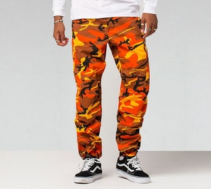 กางเกงคาร์โก้ขายดีรุ่นใหม่ ผ้าฝ้ายทรงหลวม สไตล์ลำลอง ติดกระดุม ป้องกันรอยยับ มีกระเป๋า เหมาะสำหรับใส่ออกกำลังกาย - Product Image 2