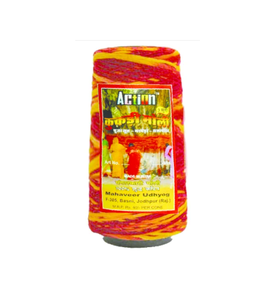 Kukdai Moli Yellow Label Pooja Kalawa para rituales hindúes tradicionales y ceremonias religiosas hechas con hilo de algodón puro - Product Image 3