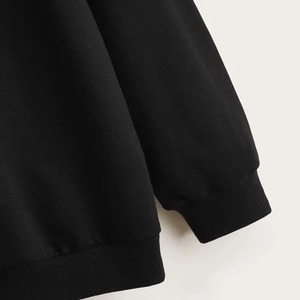 Ropa de calle pesada de alta calidad, jersey de tela compuesta OEM, liso en blanco, estampado personalizado, anticontracción, recortado, Vintage - Product Image 2