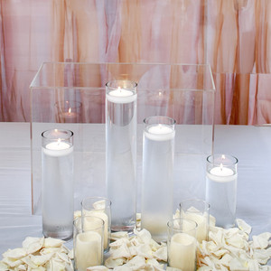 VCY0316 - Vase en verre cylindrique - 3 x 16 - Product Image 5