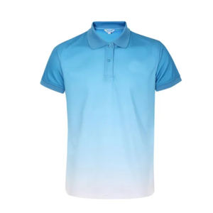 Broderie OEM de haute qualité, imprimée, 100% polyester, respirante, séchage rapide, écologique, décontractée, coupe ajustée pour homme, sublimation personnalisée - Product Image 3
