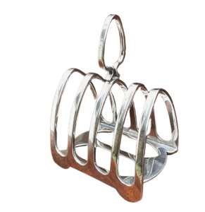 Home & Kitchen Trending Design Stainless Steel <b>Toast</b> Rack and <b>Holder</b> Silver Tabletop Bread Storage Rack with Metal Stand - Product Image 3