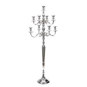 Religious Church Tabletop Candelabra <b>Large</b> Size Unique Design Metal Unique Candle <b>Jar</b> And Candlestick Holder Fancy Lighting - Product Image 3