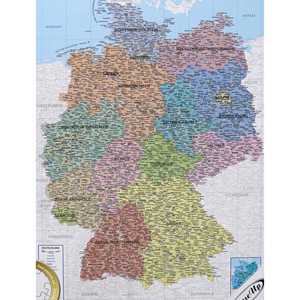 Rompecabezas del Mapa de Alemania Personalizado de 1000 Piezas, 48 x 68 cm, Juguete Educativo Magnético para Niños, Muestra Gratis con Impresión de Logotipo - Product Image 3