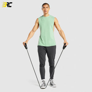 Camiseta sin mangas 2022 de algodón para hombre, chaleco de viaje para gimnasio, novedad, 100% - Product Image 4