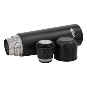 Thermos in Acciaio Inossidabile 500ml Nero con Valvola Antigoccia e Coperchio a Vite - Product Image 5