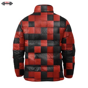 2025 New Style Men's Canvas Puffer <b>Jacket</b> High Quality <b>Waterproof</b> Eco-Friendly Breathable Winter Coat Unisex <b>Plus</b> <b>Size</b> - Product Image 6