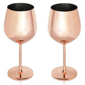 Copas de Vino de Champán Irrompibles de Acero Inoxidable 304 al por Mayor para Fiestas, Oficina, Bodas, Aniversarios - Product Image 3