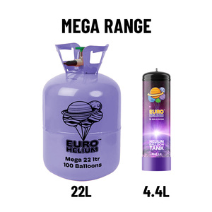 Europe's Premium Planet Helium 22L Disposable Low Pressure Steel Helium Cylinder Tank for <b>Balloons</b> - Product Image 3