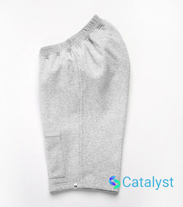 Pantalones Cortos Formales para Hombre, 100% Algodón Tejido, Cintura Media, Impermeables, de Secado Rápido, Ecológicos, Tela de Lana Lavada - Product Image 4