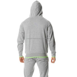 Ensemble de survêtement décontracté pour homme, taille plus, respirant, 100% coton, avec cordon de serrage, service OEM - Product Image 4